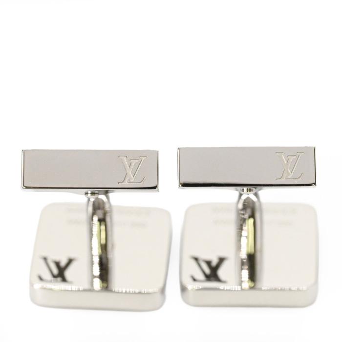 【美品】LOUIS VUITTON ルイヴィトン ブトン ドゥ マンシェット シャンゼリゼ カフス メンズ ビジネス 紳士服シルバー メッキ M65043 |  | 05