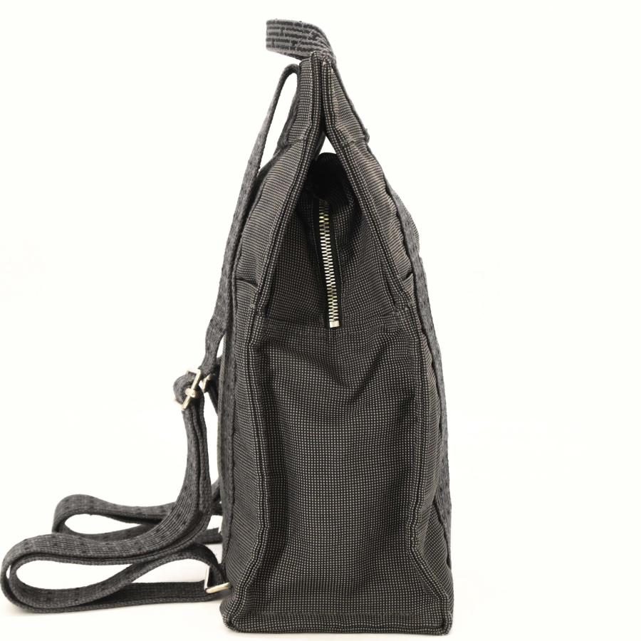 【美品】HERMES エルメス エールライン アドMM リュックサック バックパック ナイロン キャンバス ユニセックス グレー | エールライン | 03