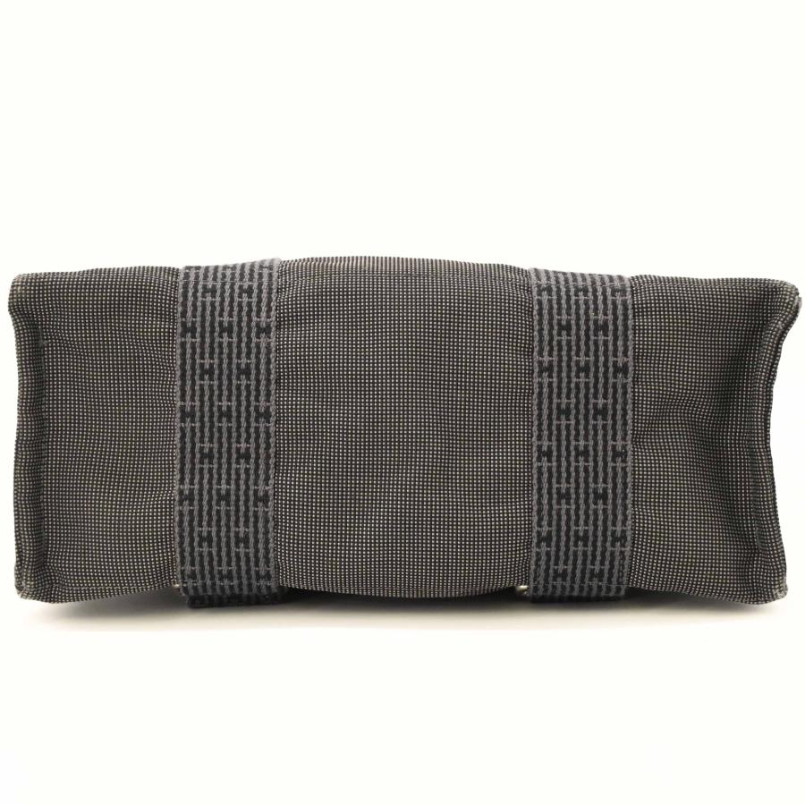 【美品】HERMES エルメス エールライン アドMM リュックサック バックパック ナイロン キャンバス ユニセックス グレー | エールライン | 04