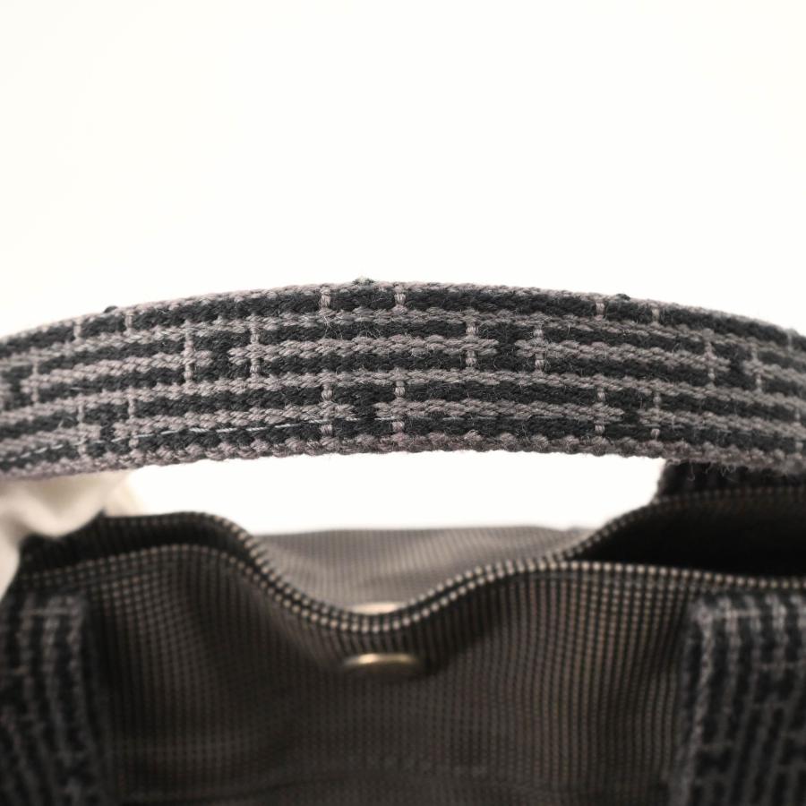 【美品】HERMES エルメス エールライン アドMM リュックサック バックパック ナイロン キャンバス ユニセックス グレー | エールライン | 05