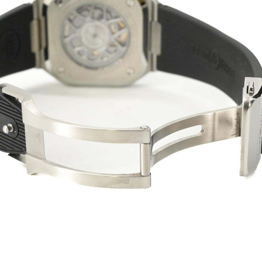 【美品】Bell & Ross ベル＆ロス BR05 腕時計 ウォッチ 自動巻き ブラック文字盤 グレー SS ラバー | ベル&ロス | 12