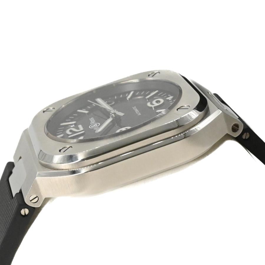 【美品】Bell & Ross ベル＆ロス BR05 腕時計 ウォッチ 自動巻き ブラック文字盤 グレー SS ラバー | ベル&ロス | 03