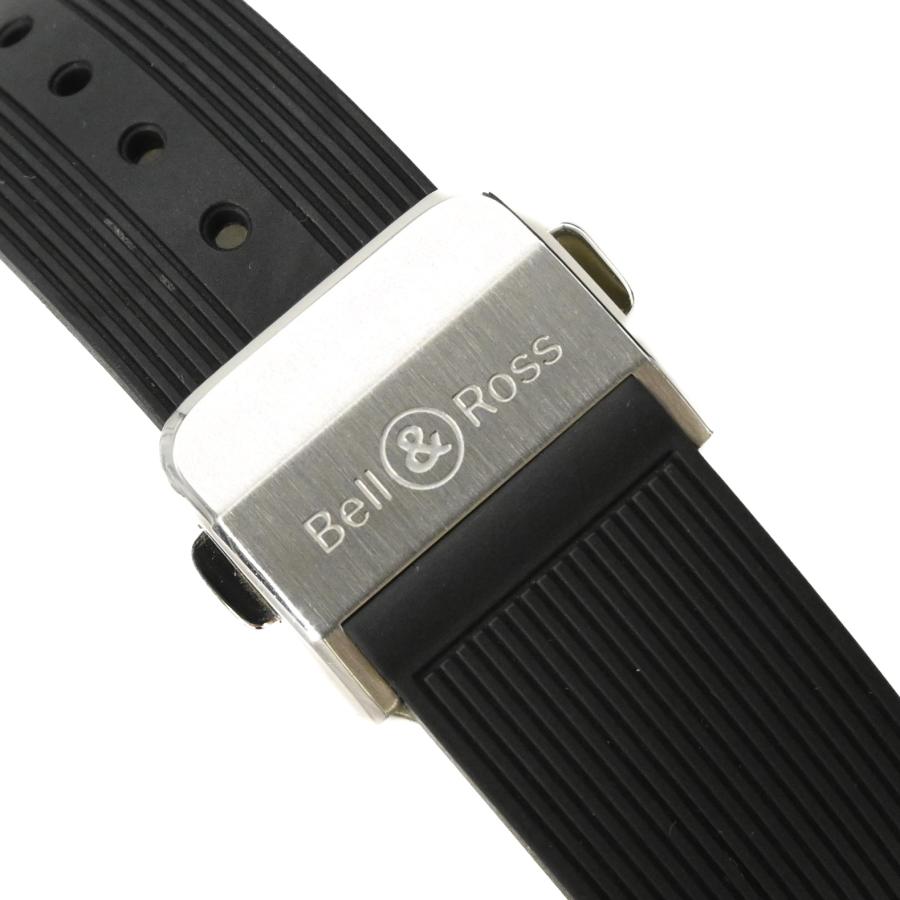 【美品】Bell & Ross ベル＆ロス BR05 腕時計 ウォッチ 自動巻き ブラック文字盤 グレー SS ラバー | ベル&ロス | 07