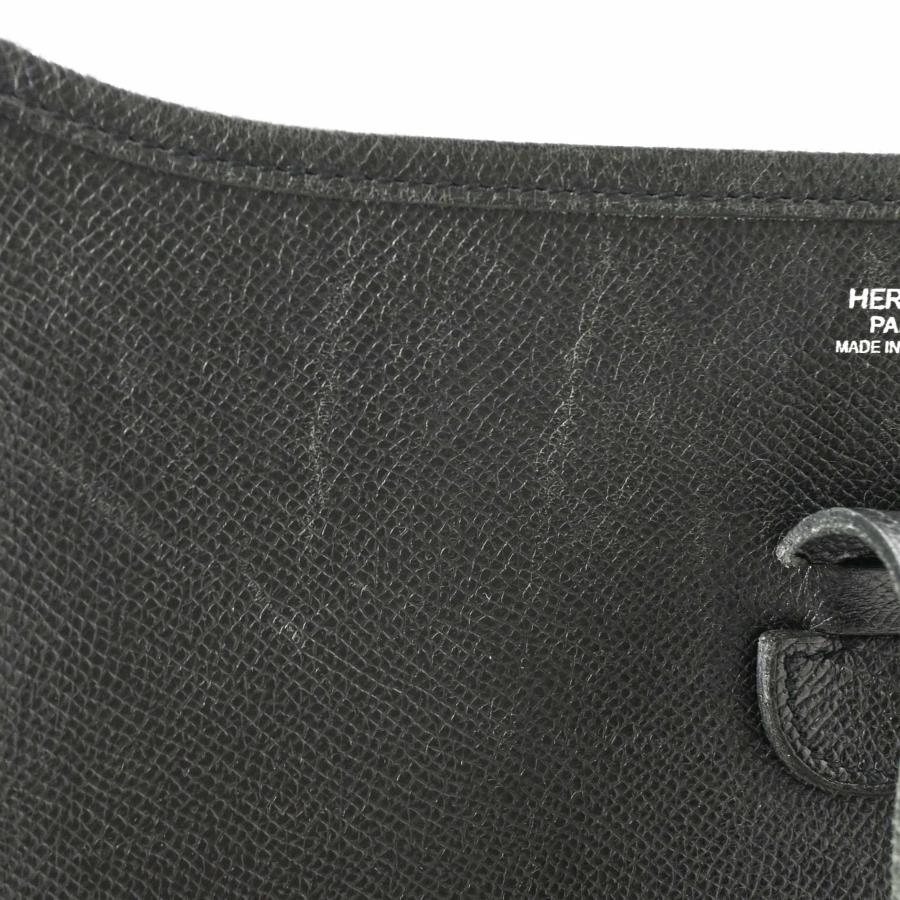 【美品】HERMES エルメス エブリン エヴリン 2PM ショルダーバッグ レザー ヴォーエプソン ブラック 黒 レディース ＃□K刻印 | HERMES | 10