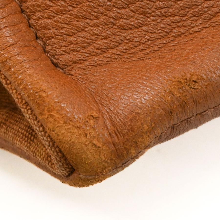 HERMES エルメス フールトゥ PM ハンドバッグ トート ハーフレザー キャンバス レザー ブラウン 茶 | フールトゥ | 13