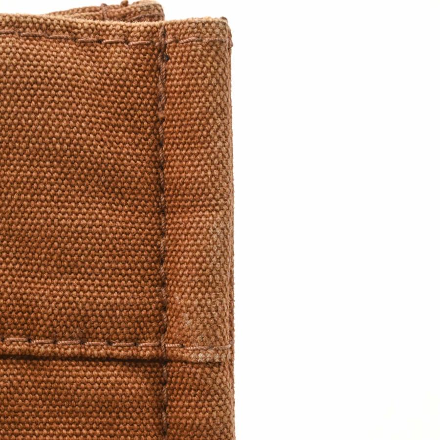 HERMES エルメス フールトゥ PM ハンドバッグ トート ハーフレザー キャンバス レザー ブラウン 茶 | フールトゥ | 15