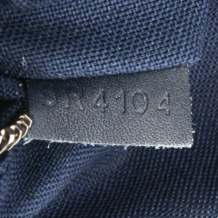 LOUIS VUITTON ヴィトン ダミエ ランナー バックパック リュックサック レザー ブラウン 茶 ネイビー 青 N41377 | ランナー | 14