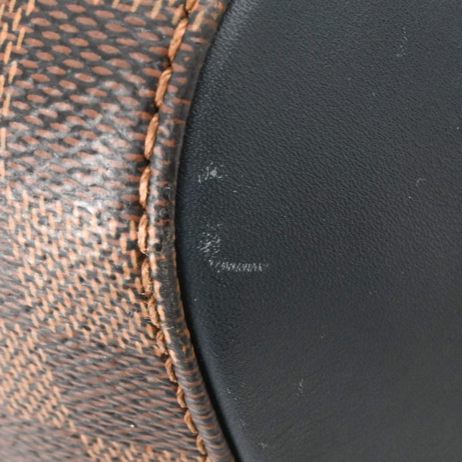 LOUIS VUITTON ヴィトン ダミエ ランナー バックパック リュックサック レザー ブラウン 茶 ネイビー 青 N41377 | ランナー | 17