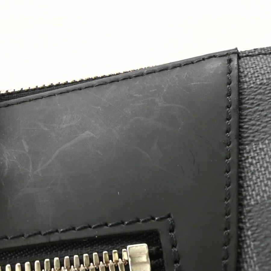 【美品】LOUIS VUITTON ルイヴィトン ダミエグラフィット ポルトドキュマンジュールNM PDJ ビジネスバッグ 書類鞄 ブリーフケース ブラック N48260 | ポルト ドキュマン・ジュール | 13