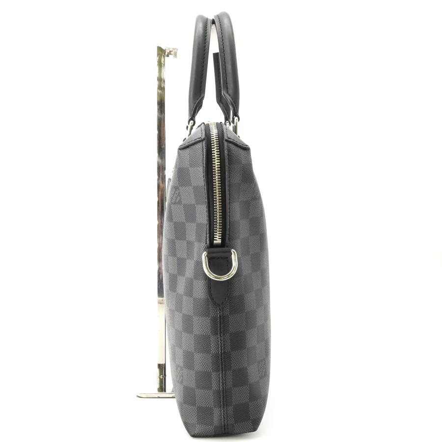 【美品】LOUIS VUITTON ルイヴィトン ダミエグラフィット ポルトドキュマンジュールNM PDJ ビジネスバッグ 書類鞄 ブリーフケース ブラック N48260 | ポルト ドキュマン・ジュール | 03