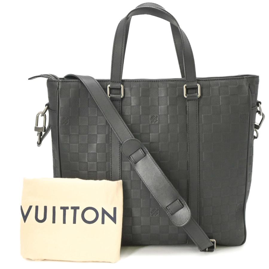 【美品】LOUIS VUITTON ヴィトン ダミエアンフィニ ネオ タダオ ブリーフケース ビジネスバッグ トートバッグ ショルダーバッグ ブラック 黒 N41227 | ネオ・タダオ