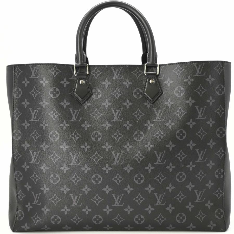【美品】LOUIS VUITTON ルイヴィトン モノグラム グランサック ビジネスバッグ ブリーフケース 書類鞄 メンズ レザー ブラック 黒 M44733 ICチップ | グラン・サック | 01