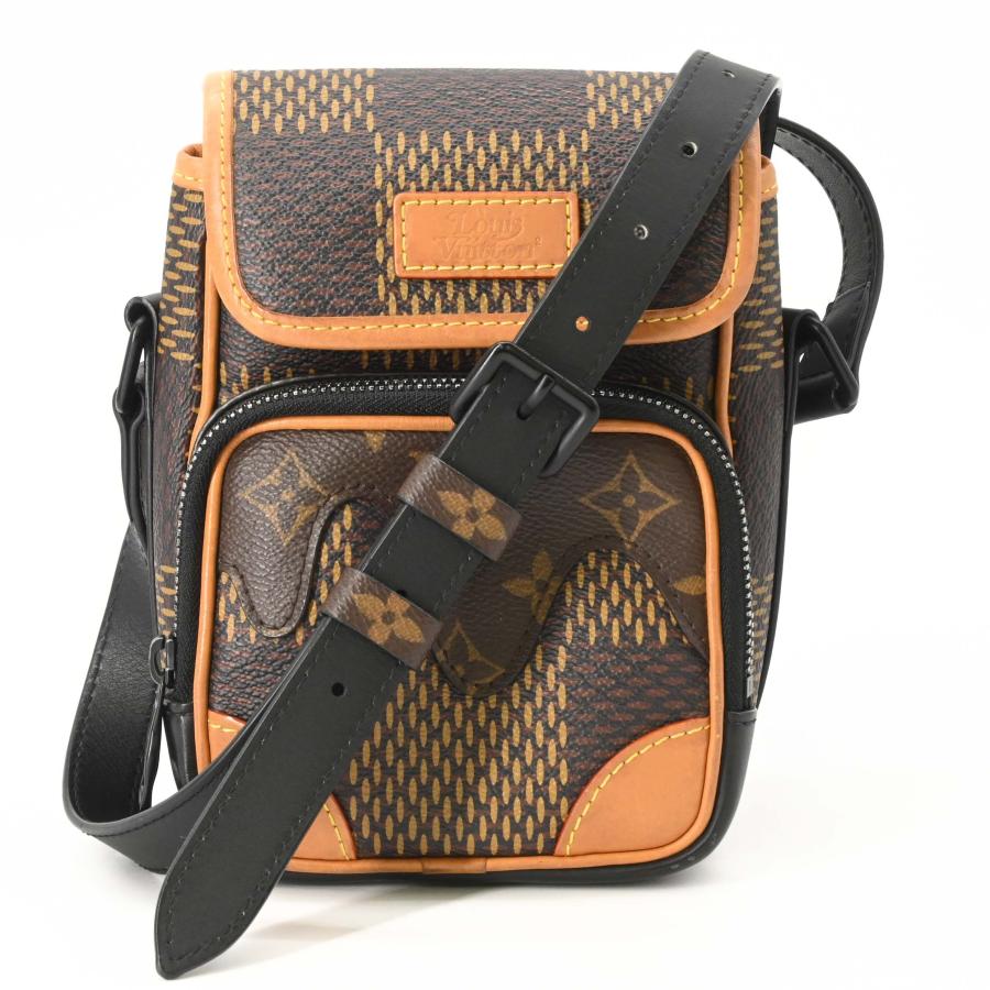 【美品】LOUIS VUITTON ルイ・ヴィトン アマゾン メッセンジャー ショルダーバッグ メッセンジャー コンパクト ブラウン 茶 N40357 | アマゾン（LOUIS VUITTON）