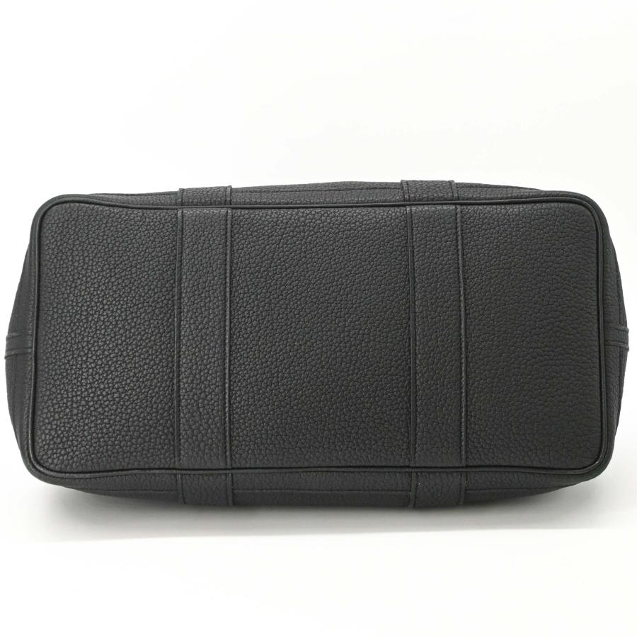 【美品】 HERMES エルメス ガーデンパーティー PM ネゴンダ ハンドバッグ トート レディース ブラック 黒 ＃X刻印 | ガーデンパーティー | 05