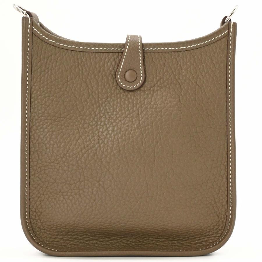 【美品】HERMES エルメス エブリン エヴリンTPM ミニ ショルダーバッグ 肩掛け トリヨンクレマンス レザー エトゥープ グレージュ ＃Z刻印 | エヴリン | 02