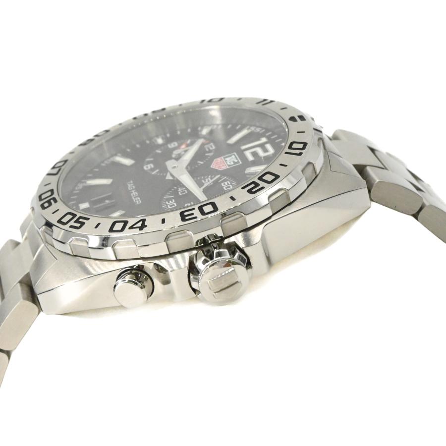 【美品】TAG HEUER タグホイヤー フォーミュラ1 デイト 腕時計 41MM クォーツ SS ブラック文字盤 グレー アラーム付 WAZ111A | フォーミュラ1 | 02