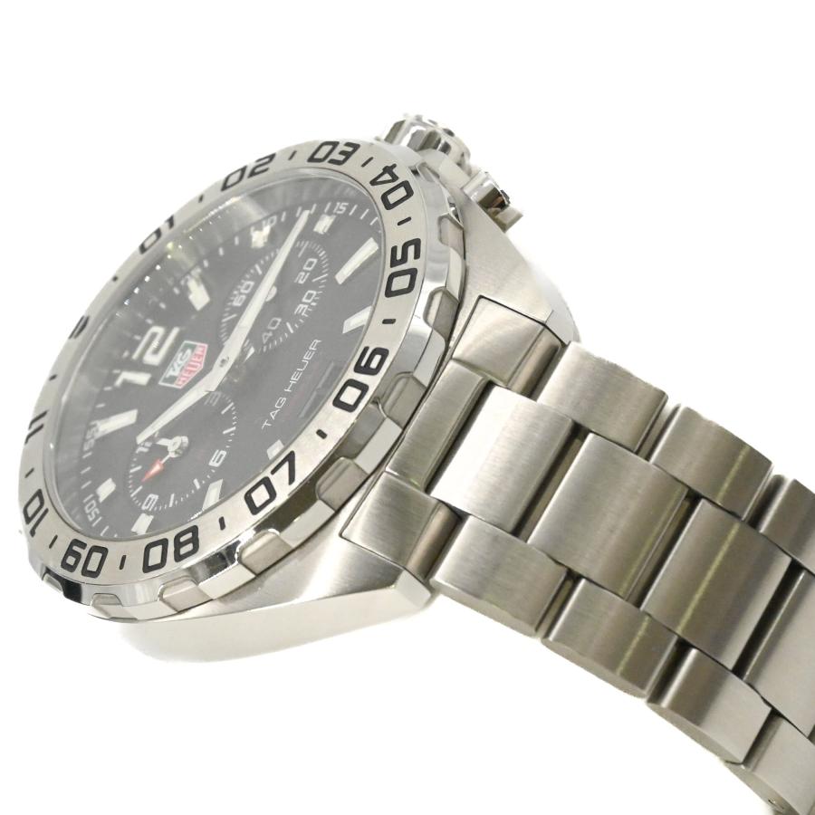 【美品】TAG HEUER タグホイヤー フォーミュラ1 デイト 腕時計 41MM クォーツ SS ブラック文字盤 グレー アラーム付 WAZ111A | フォーミュラ1 | 04