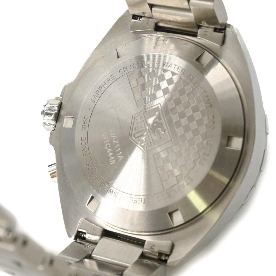 【美品】TAG HEUER タグホイヤー フォーミュラ1 デイト 腕時計 41MM クォーツ SS ブラック文字盤 グレー アラーム付 WAZ111A | フォーミュラ1 | 08