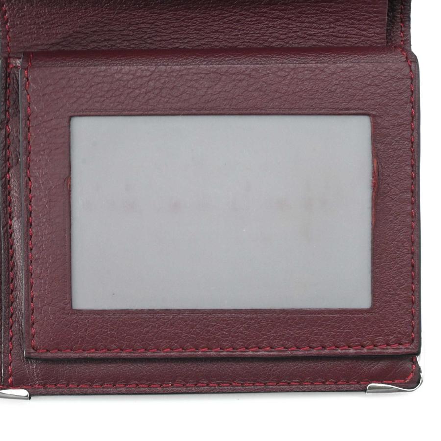 【美品】Cartier カルティエ 財布 ガーランドドゥカルティエ レザー 二つ折り財布 札入れ カードケース シルバー金具 | Cartier | 12