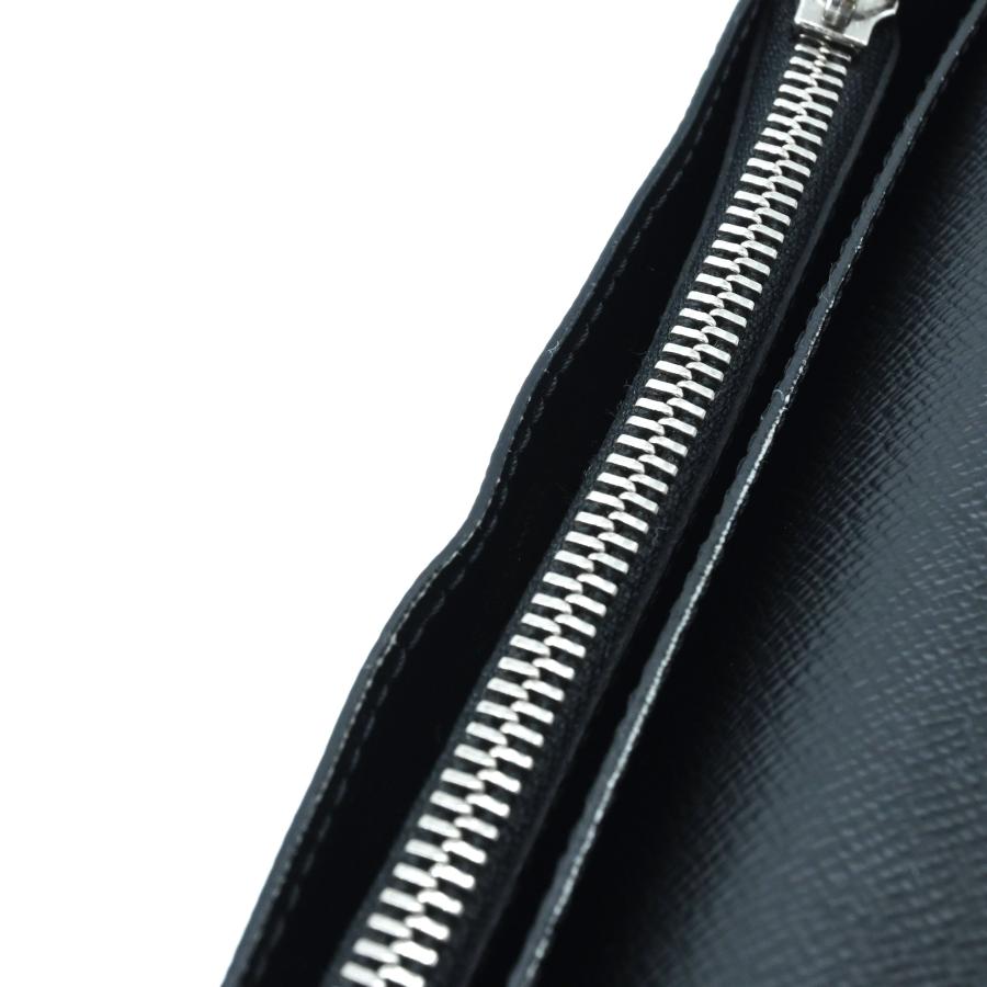 【美品】LOUIS VUITTON ヴィトン タイガ ポルトフォイユ ブラザ 長財布 財布 アルドワーズ 黒 メンズ M30285 イニシャル入り | ポルトフォイユ・ブラザ | 10