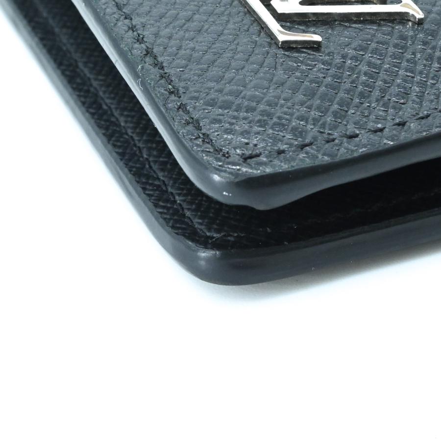 【美品】LOUIS VUITTON ヴィトン タイガ ポルトフォイユ ブラザ 長財布 財布 アルドワーズ 黒 メンズ M30285 イニシャル入り | ポルトフォイユ・ブラザ | 12