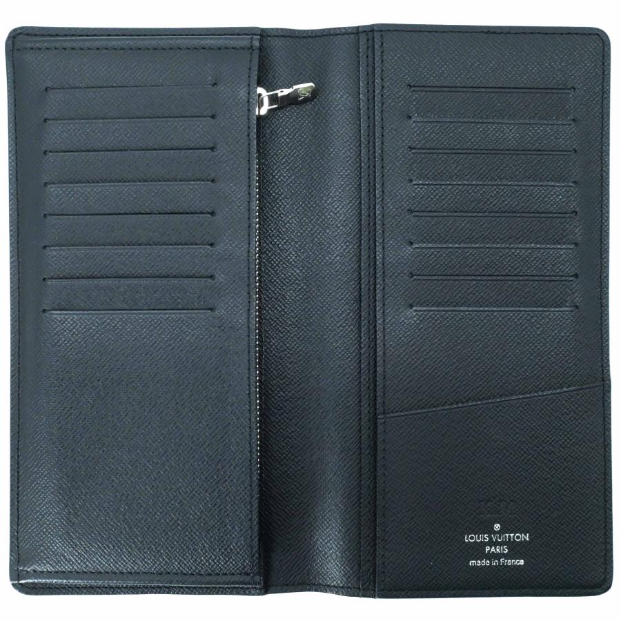 【美品】LOUIS VUITTON ヴィトン タイガ ポルトフォイユ ブラザ 長財布 財布 アルドワーズ 黒 メンズ M30285 イニシャル入り | ポルトフォイユ・ブラザ | 04