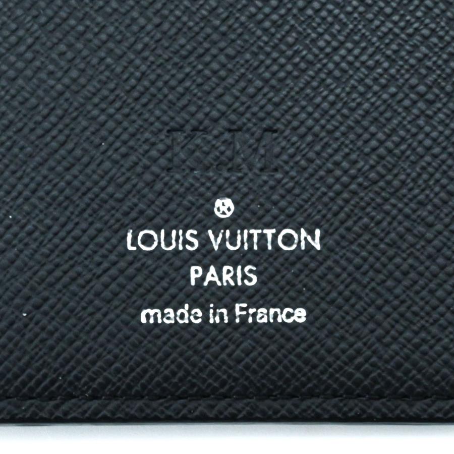 【美品】LOUIS VUITTON ヴィトン タイガ ポルトフォイユ ブラザ 長財布 財布 アルドワーズ 黒 メンズ M30285 イニシャル入り | ポルトフォイユ・ブラザ | 05