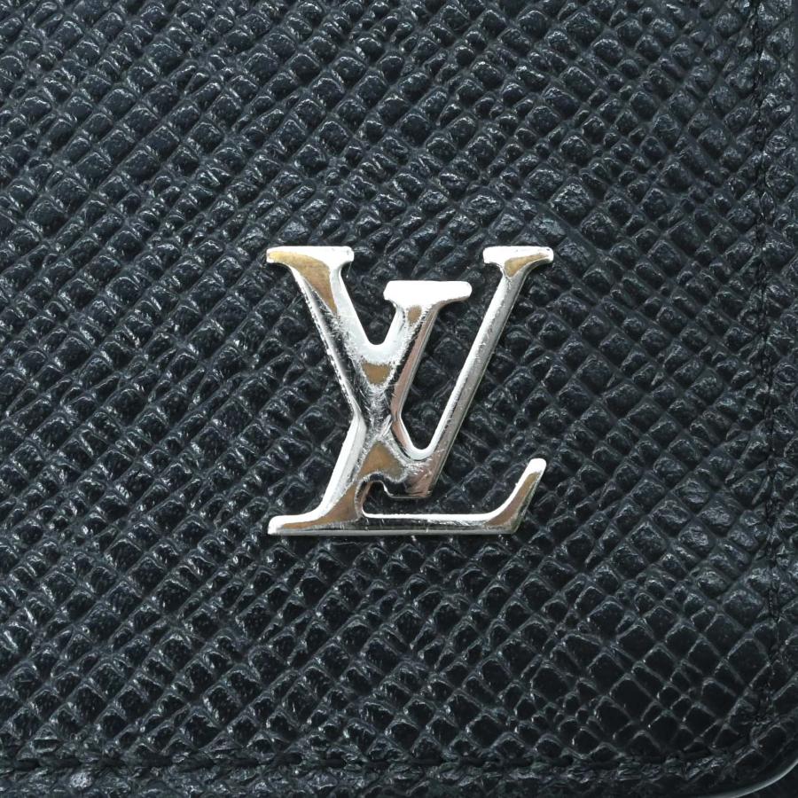 【美品】LOUIS VUITTON ヴィトン タイガ ポルトフォイユ ブラザ 長財布 財布 アルドワーズ 黒 メンズ M30285 イニシャル入り | ポルトフォイユ・ブラザ | 08