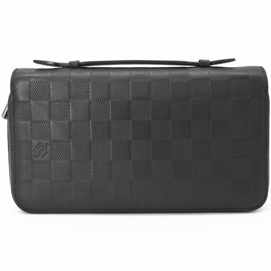 【美品】LOUIS VUITTON ヴィトン ダミエ アンフィニ ジッピーXL ラウンドファスナー オーガナイザー 長財布 財布 ハンドル 黒 ブラック N61254 ICチップ | ジッピー・オーガナイザー | 02