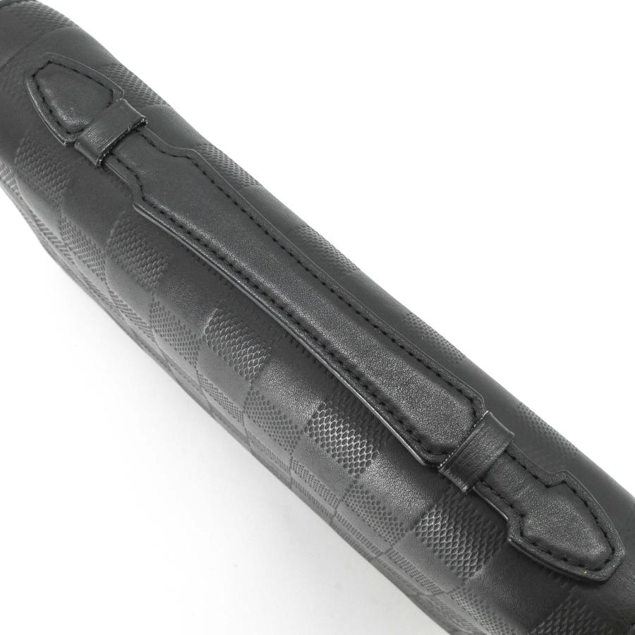 【美品】LOUIS VUITTON ヴィトン ダミエ アンフィニ ジッピーXL ラウンドファスナー オーガナイザー 長財布 財布 ハンドル 黒 ブラック N61254 ICチップ | ジッピー・オーガナイザー | 06
