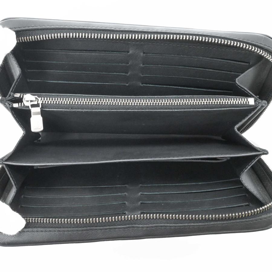 【美品】LOUIS VUITTON ヴィトン ダミエ アンフィニ ジッピーXL ラウンドファスナー オーガナイザー 長財布 財布 ハンドル 黒 ブラック N61254 ICチップ | ジッピー・オーガナイザー | 08
