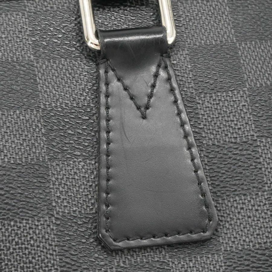 【美品】LOUIS VUITTON ルイヴィトン ダミエグラフィット PDJ ブリーフケース 書類鞄 ビジネスバッグ レザー ブラック 黒 N48224 ストラップ欠品 | ポルト ドキュマン・ジュール | 15