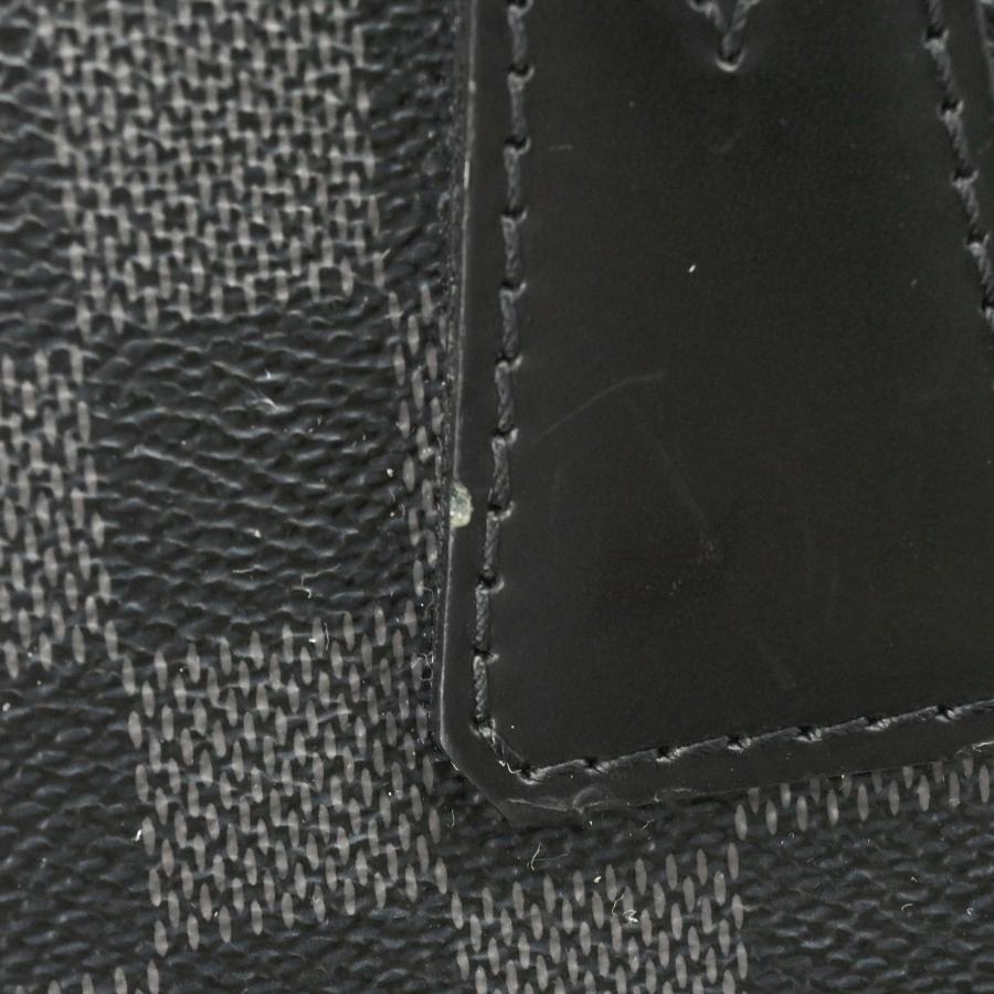 【美品】LOUIS VUITTON ルイヴィトン ダミエグラフィット PDJ ブリーフケース 書類鞄 ビジネスバッグ レザー ブラック 黒 N48224 ストラップ欠品 | ポルト ドキュマン・ジュール | 16