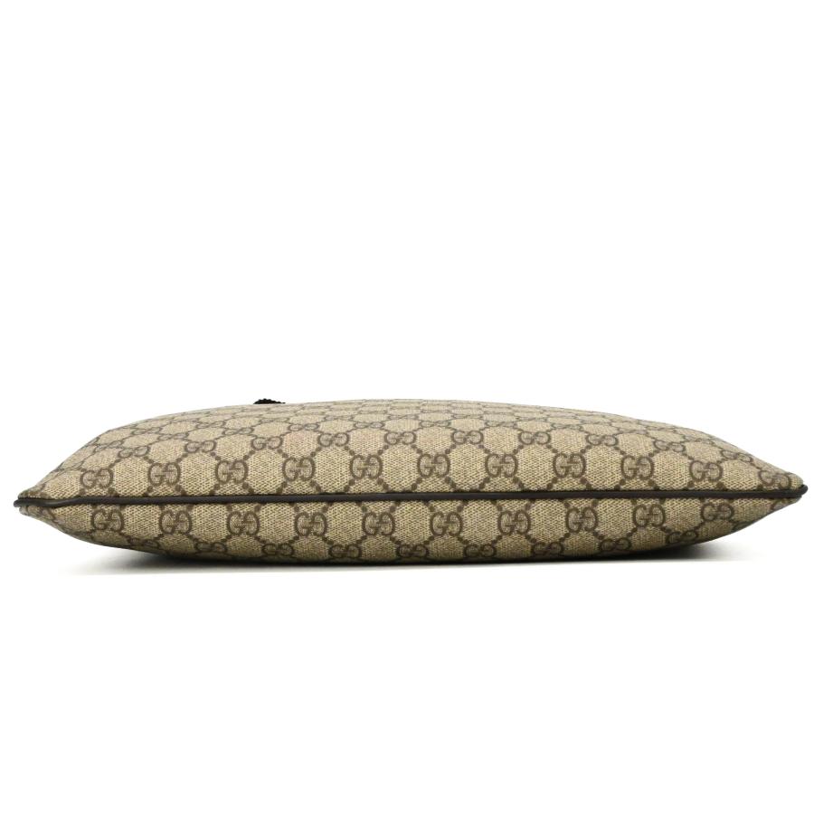 GUCCI グッチ GGスプリーム ショルダーバッグ 斜め掛けバッグ ベージュ ブラウン レザー PVC レディース  201446 |  | 04