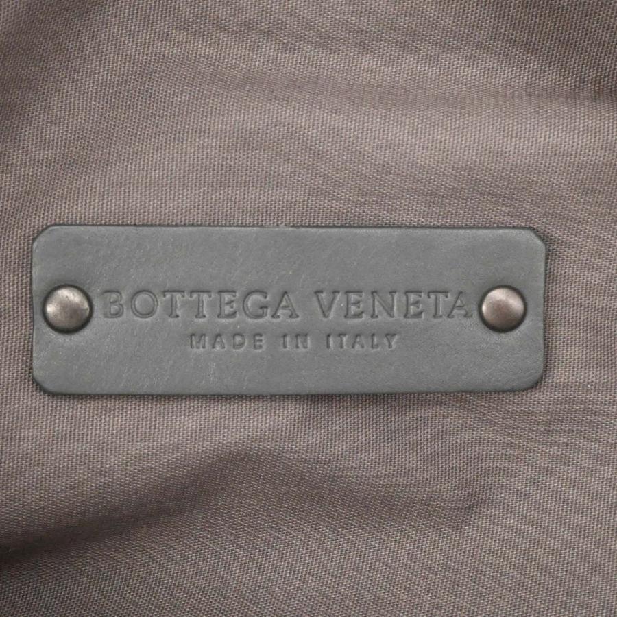 【美品】BOTTEGA VENETA ボッテガ ヴェネタ イントレチャート レザー クロス ボディバッグ ウエストポーチ ビジネス グレー メンズ 222310 | BOTTEGA VENETA | 06