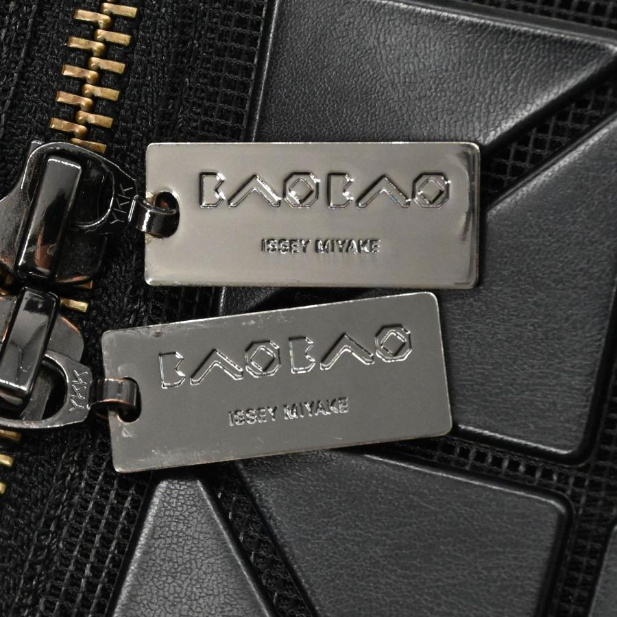 【美品】】ISSEY MIYAKE イッセイミヤケ バオバオ BB63 ROCK MATTE トートバッグ ショルダーバッグ 肩掛けカバン ブラック 黒 レディース | ISSEY MIYAKE | 08