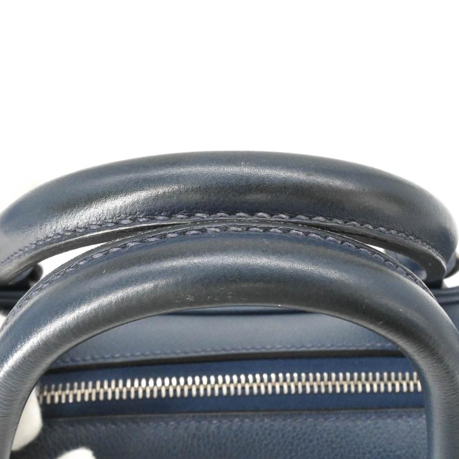 【美品】HERMES エルメス プリュムドッグ 38 ブリーフケース ビジネスバッグ トリヨンクレマンス レザー ネイビー 青 ＃Y刻印 | HERMES | 06
