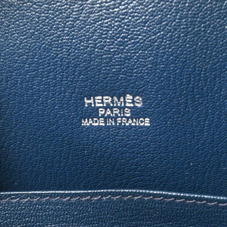 【美品】HERMES エルメス プリュムドッグ 38 ブリーフケース ビジネスバッグ トリヨンクレマンス レザー ネイビー 青 ＃Y刻印 | HERMES | 08