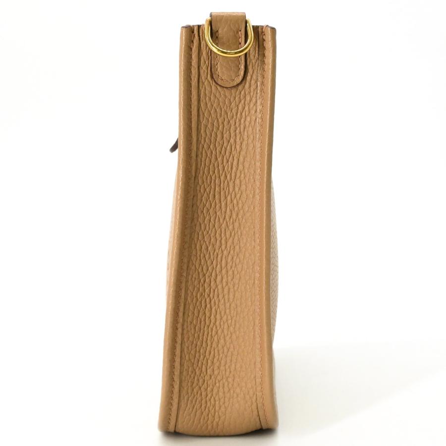 【未使用品】HERMES エルメス エブリン TPM アマゾン ショルダーバッグ トリヨンクレマンス レザー チャイ ベージュ レディース ＃U刻印 | エヴリン | 03