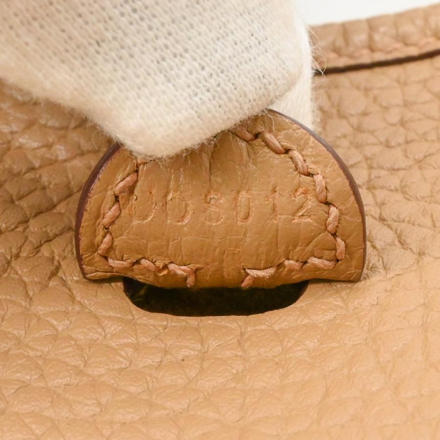 【未使用品】HERMES エルメス エブリン TPM アマゾン ショルダーバッグ トリヨンクレマンス レザー チャイ ベージュ レディース ＃U刻印 | エヴリン | 08