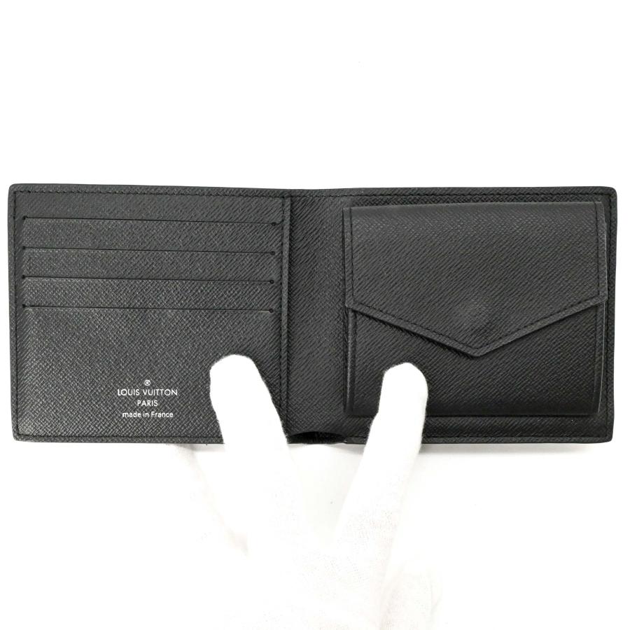 【美品】LOUIS VUITTON ルイヴィトン ポルトフォイユ・マルコ NM 財布 二つ折り財布 メンズ ブラック 黒 M62545 | LOUIS VUITTON | 05