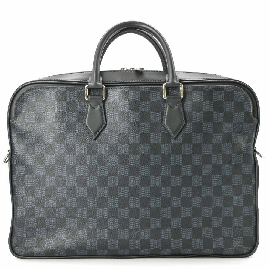 【美品】LOUIS VUITTON ルイヴィトン ダミエ コバルト ダンディ ブリーフケース ビジネスバッグ 書類鞄 ネイビー 青 ブラック 黒 63298 | ダンディ（LOUIS VUITTON） | 02