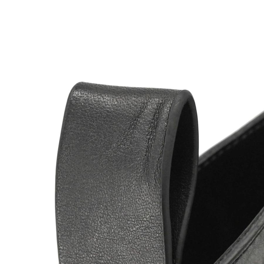 【未使用品】BOTTEGA VENETA ボッテガ ヴェネタ レザーブーツ ロングブーツ ＃36 1/2（約23ｃｍ）ブラック 黒 紫 | BOTTEGA VENETA | 15