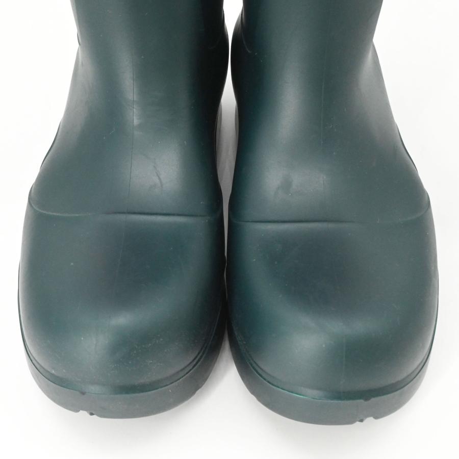 【未使用品】BOTTEGA VENETA ボッテガ ヴェネタ レインブーツ ロングブーツ ラバー グリーン 緑 ＃35 約22.5ｃｍ | BOTTEGA VENETA | 02