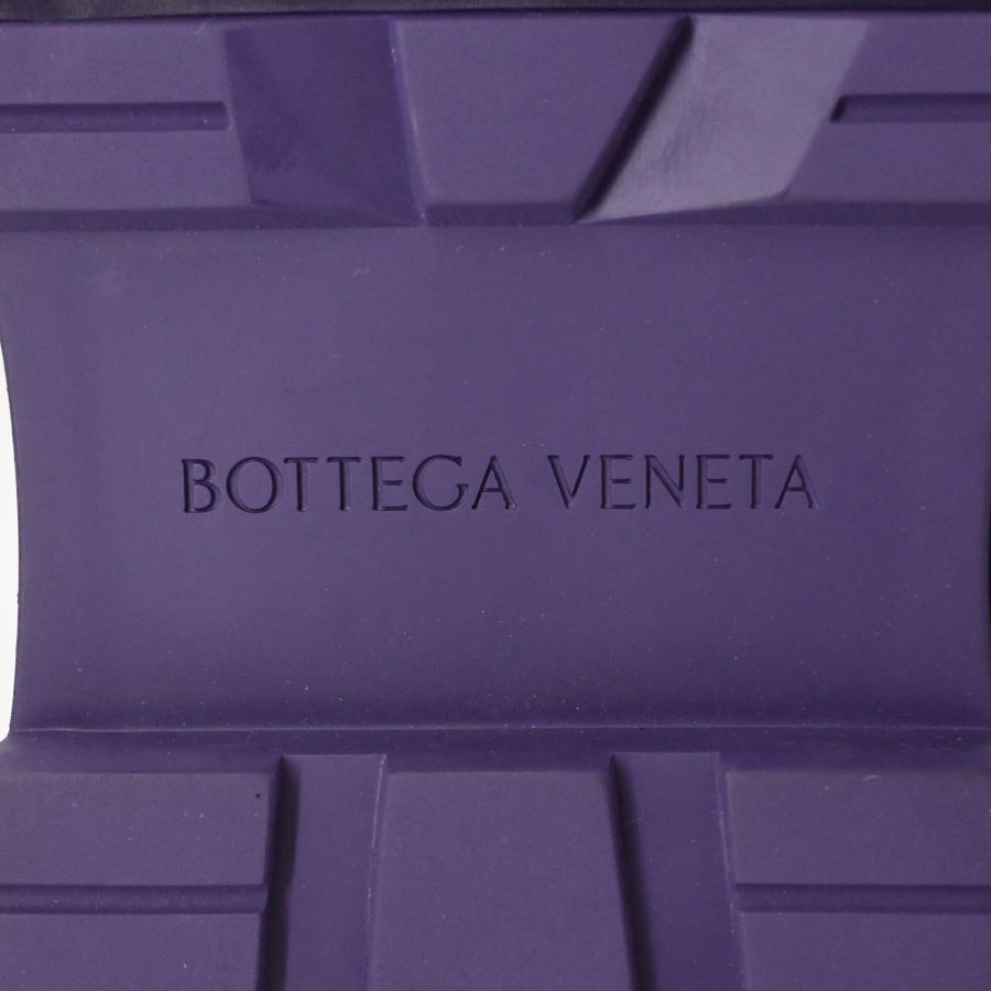 【未使用品】BOTTEGA VENETA ボッテガ ヴェネタ レザーブーツ ロングブーツ ＃36 1/2（約23ｃｍ）ブラック 黒 紫 | BOTTEGA VENETA | 05