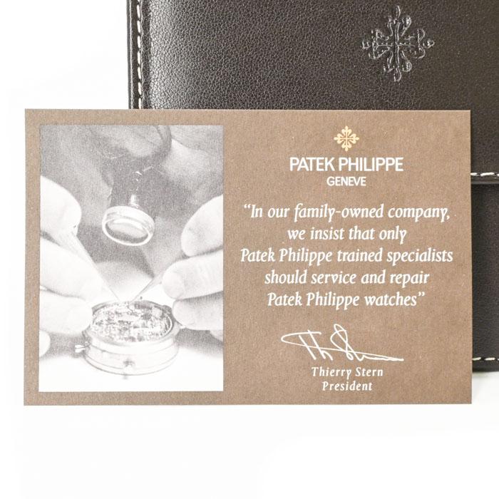 【未使用品】Patek Philippe パテックフィリップ 時計BOX 修理ボックス ノベルティ 非売品 小物 トラベル ダークブラウン 茶 |  | 15