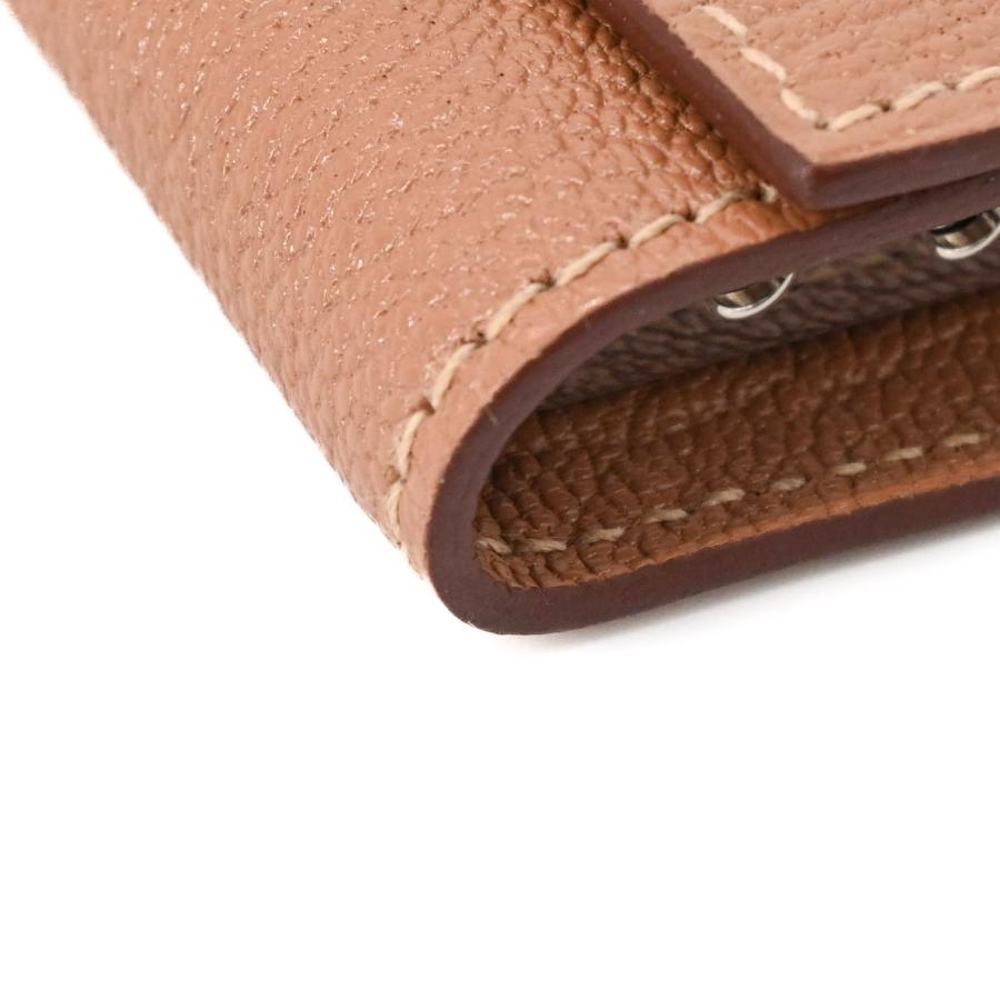 【未使用品】HERMES エルメス ベアン キーケース シェブルミゾル レザー レディース ベージュ 茶 ゴールド金具 ＃Y刻印 | Bearn | 11
