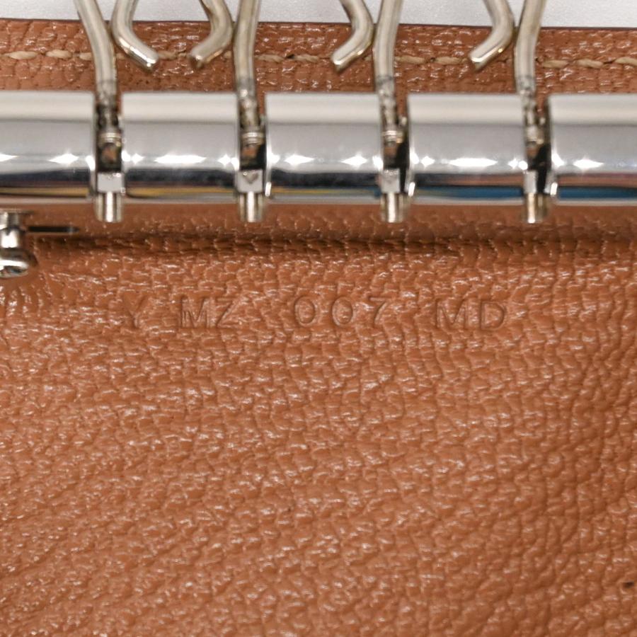 【未使用品】HERMES エルメス ベアン キーケース シェブルミゾル レザー レディース ベージュ 茶 ゴールド金具 ＃Y刻印 | Bearn | 12