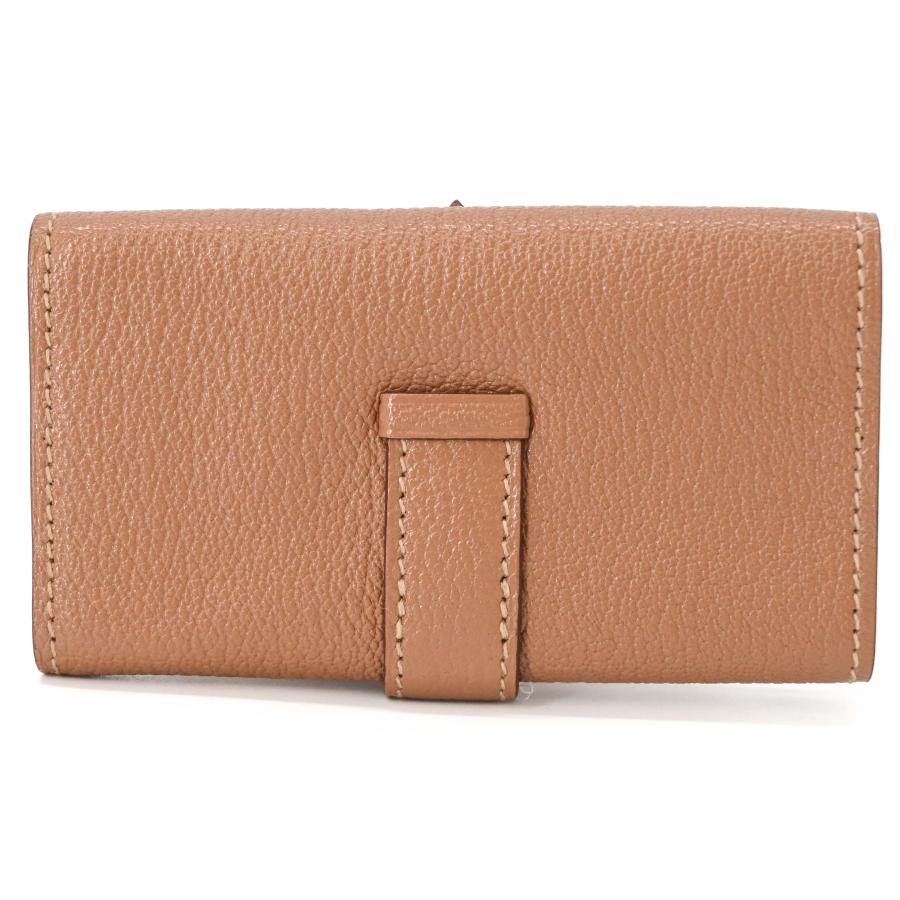 【未使用品】HERMES エルメス ベアン キーケース シェブルミゾル レザー レディース ベージュ 茶 ゴールド金具 ＃Y刻印 | Bearn | 02