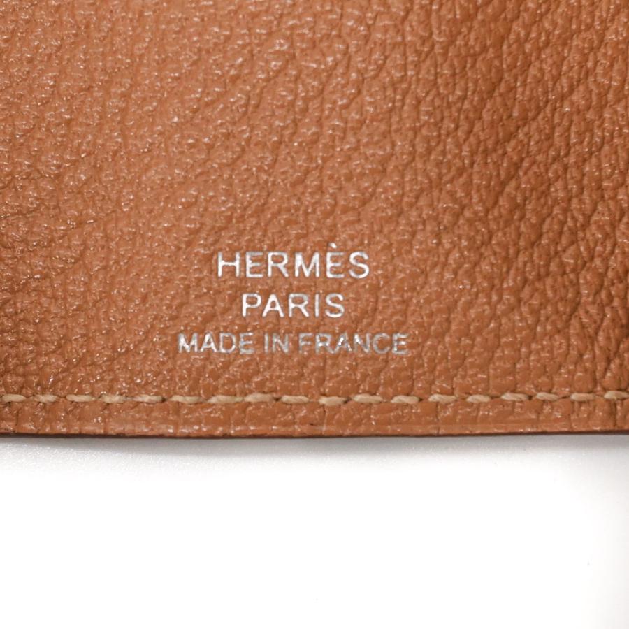 【未使用品】HERMES エルメス ベアン キーケース シェブルミゾル レザー レディース ベージュ 茶 ゴールド金具 ＃Y刻印 | Bearn | 07